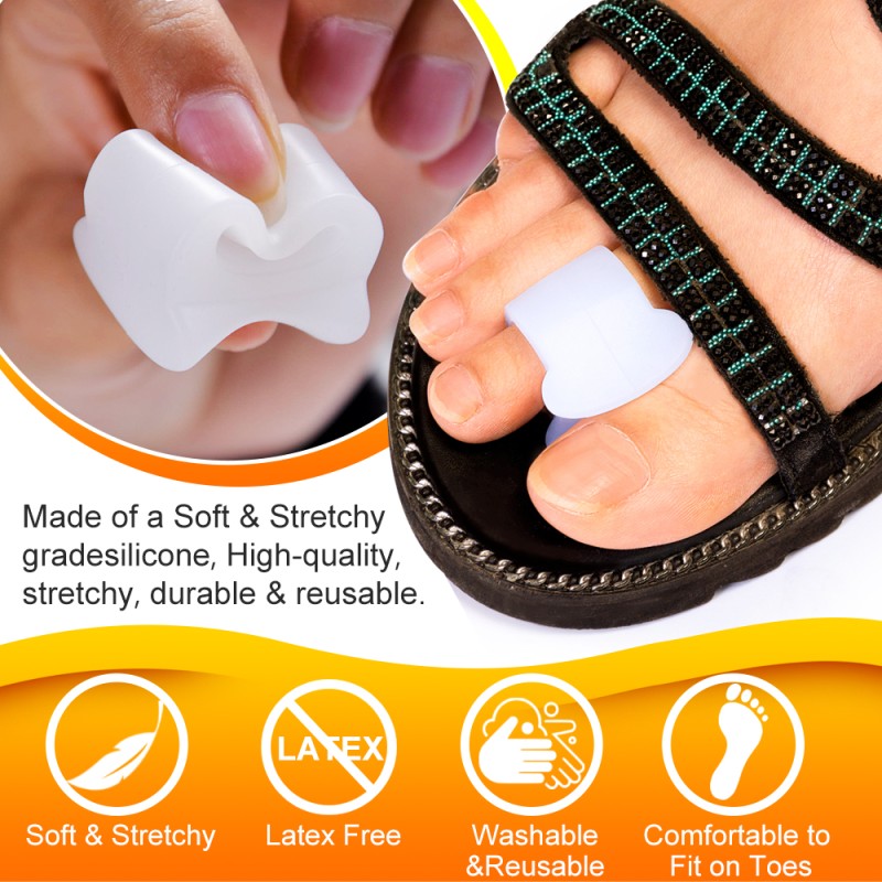 Two Color Toe Separator Supplier - Dual Tone Bunion Relief