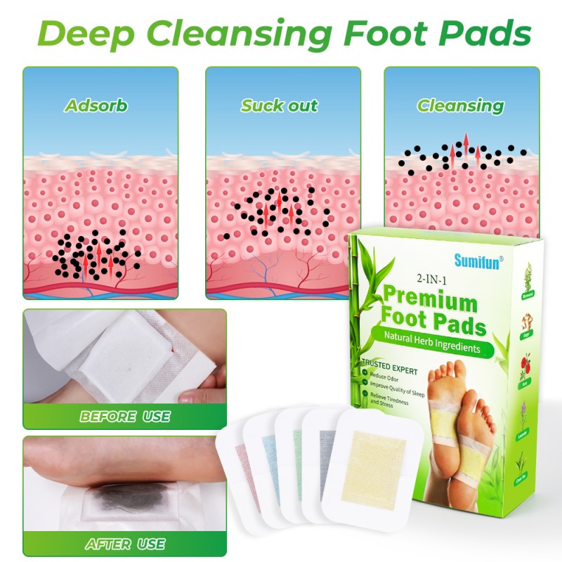 Detox Foot Pads Supplier - Organic Deep Cleansing