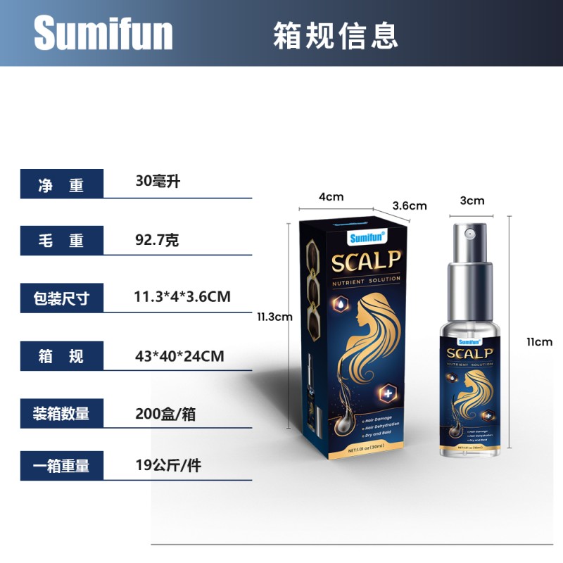 Scalp Nutrient Solution Manufacturer - Herbal Dry Damaged Hair