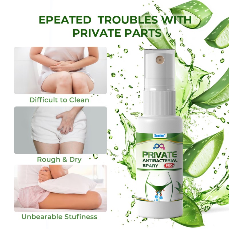 Private Antibacterial Spray Supplier - 3 Piece Women's Care