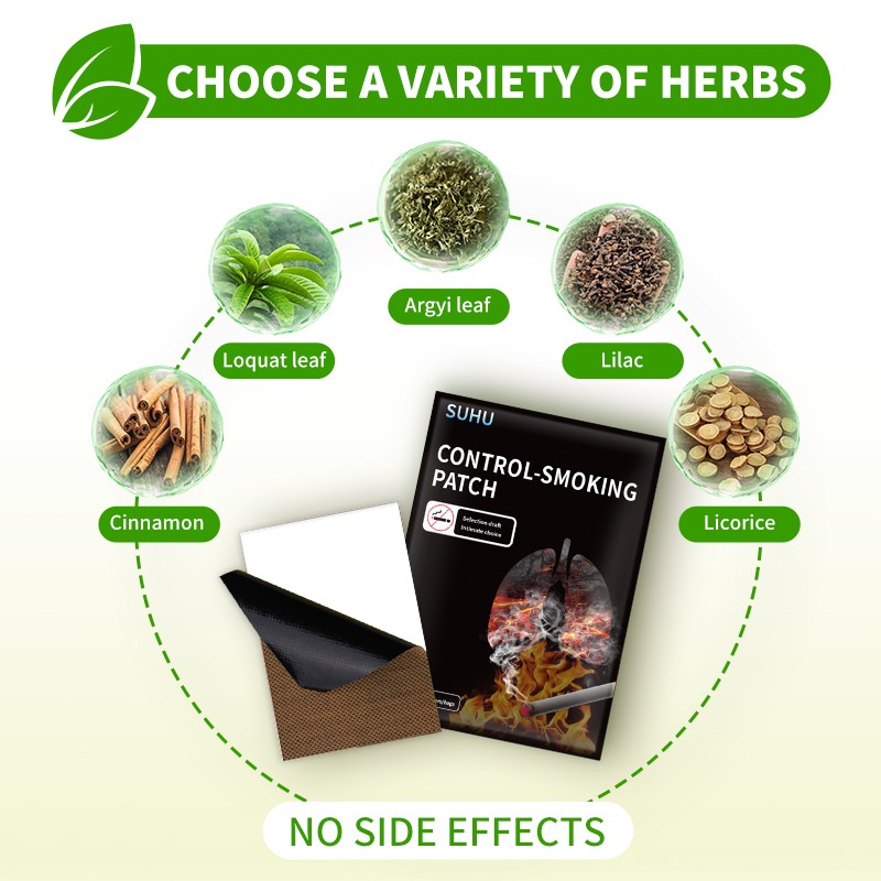 Smoking Cessation Patches Manufacturer - OEM Herbal Nicotine Control