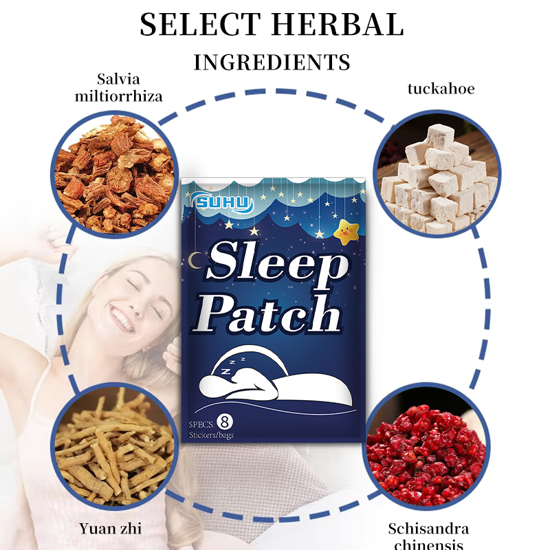 Sleep Soothing Patch Supplier - Herbal Melatonin Custom