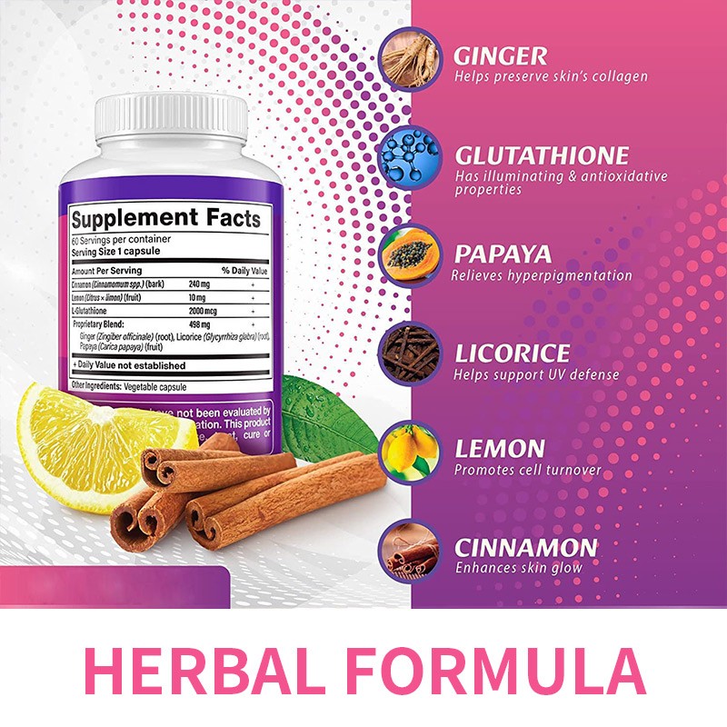 Whitening Capsules Factory - Antioxidant Vitamin Supplement