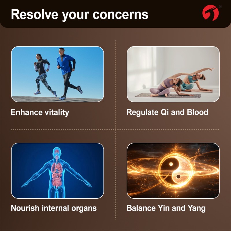 Health Capsules Factory - Five Organs Yin Yang Balance