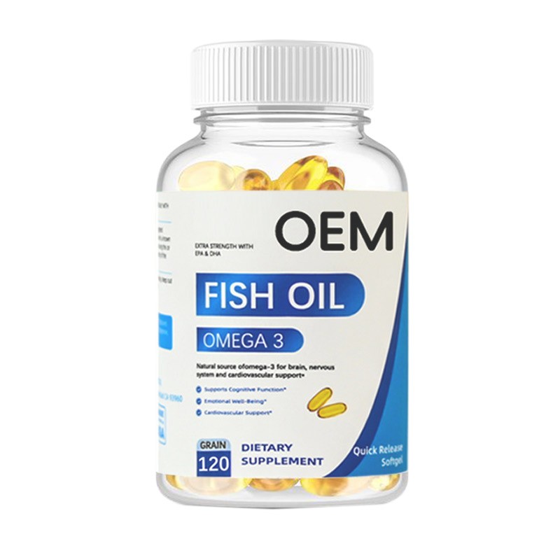 Fish Oil Softgels Supplier - Omega 3 DHA EPA Vitamin