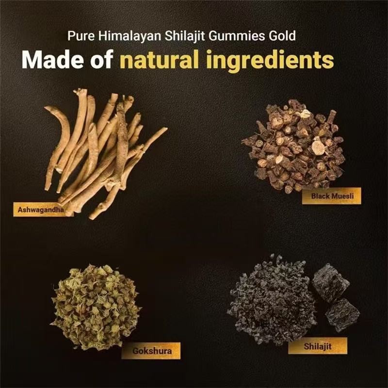 Shilajit Gummies Manufacturer - Sugar-Free Ashwagandha Blend