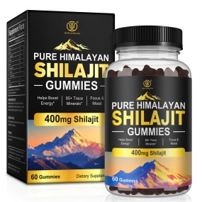 Shilajit Gummies Factory - 85+ Trace Minerals Premium