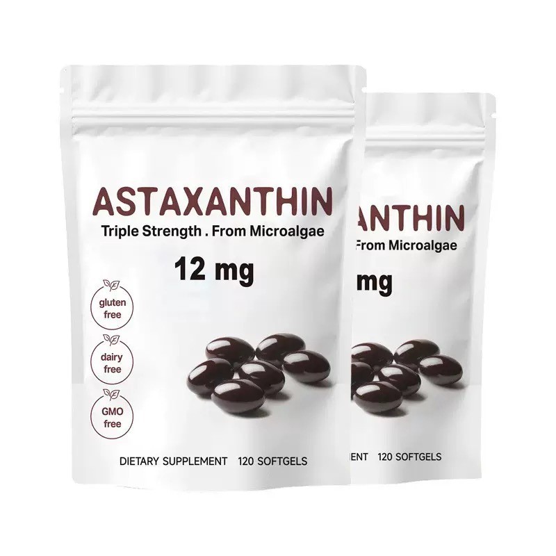 Astaxanthin Softgels Factory - Antioxidant Dietary Fiber