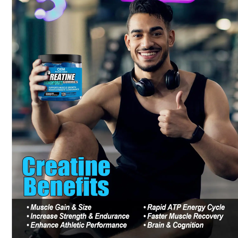 Pre Workout Gummies Supplier - Creatine Energy Strength Endurance
