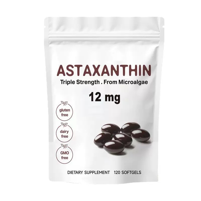 Astaxanthin Softgels Factory - Antioxidant Dietary Fiber