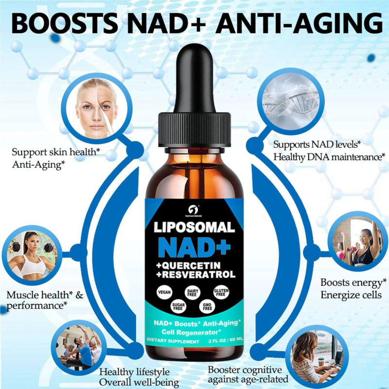 NAD Supplement Drops Supplier - 900mg Liposomal Cell Regeneration