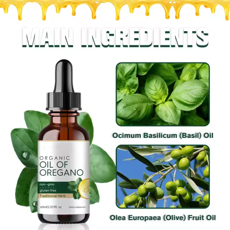 Oregano Oil Drops Manufacturer - Organic Immune Antioxidant