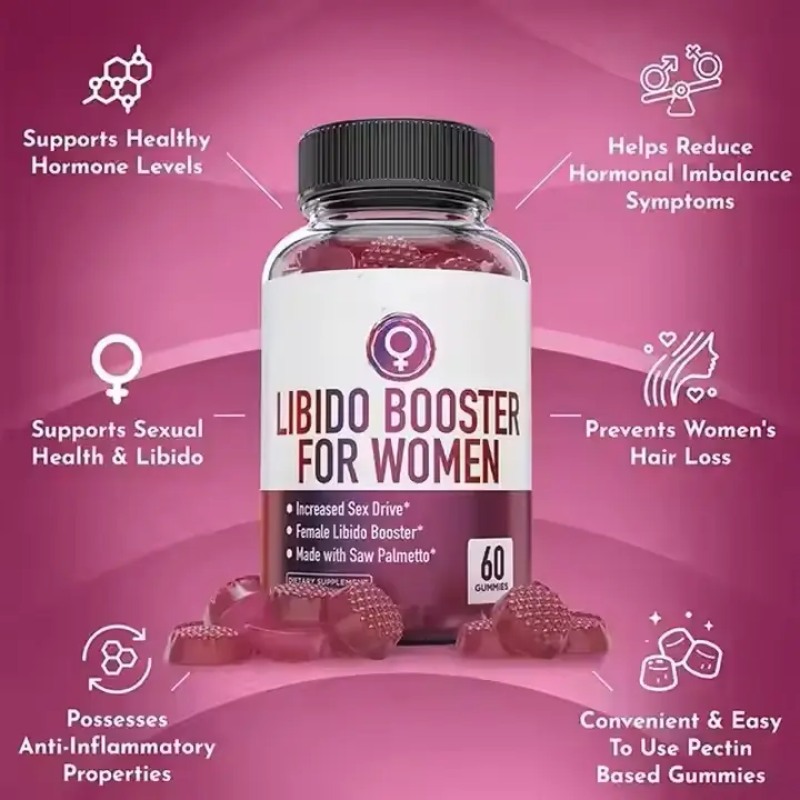 Female Libido Gummies Factory - Herbal Desire Booster Saw Palmetto
