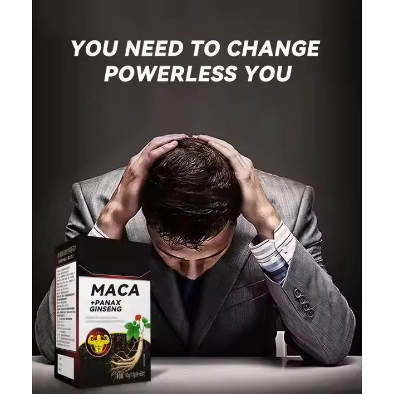 Maca Capsules Manufacturer - OEM Custom Male Enhancement Supplement