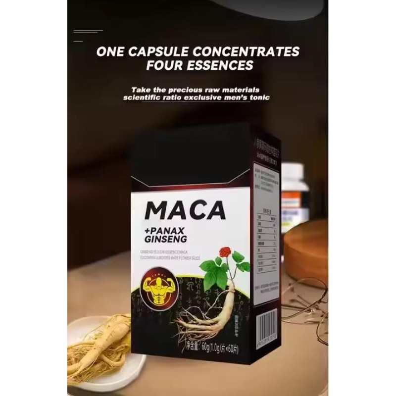 Maca Capsules Manufacturer - OEM Custom Male Enhancement Supplement