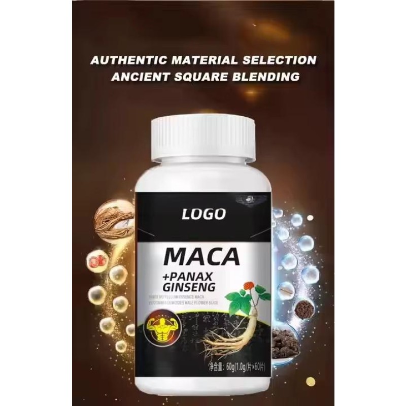 Maca Capsules Manufacturer - OEM Custom Male Enhancement Supplement