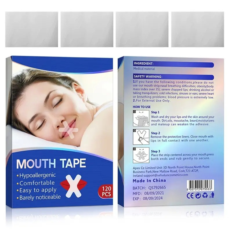 Kids Mouth Tape Manufacturer - Medical Grade Cotton Sleep