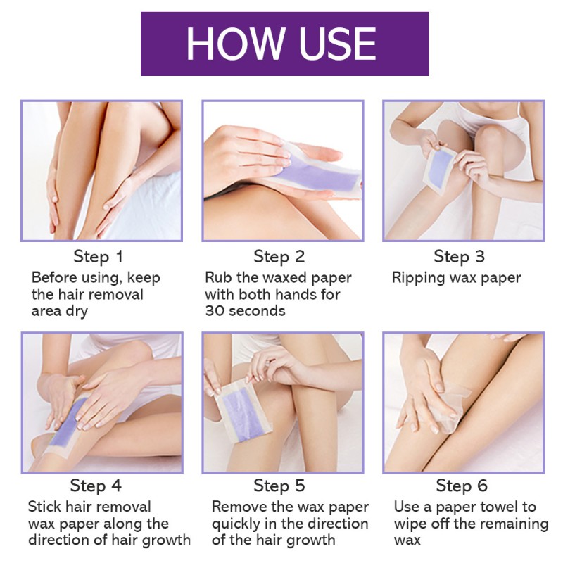Depilatory Wax Strips Manufacturer - Disposable Body Hair Removal