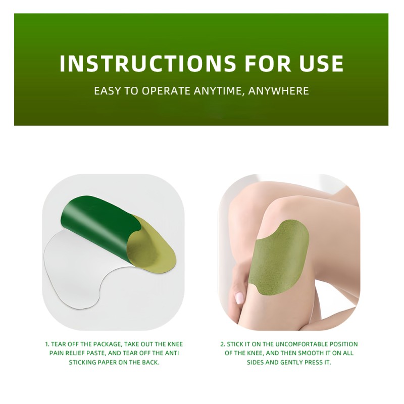 Peppermint Oil Patch Supplier - Heat Relief Joint Knee Pain