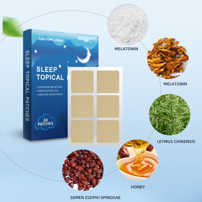 Melatonin Sleep Patch Manufacturer - Plant Extract 60 Patches Box