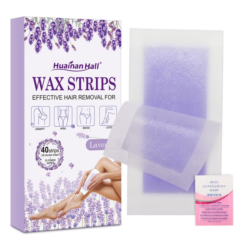 Depilatory Wax Strips Manufacturer - Disposable Body Hair Removal