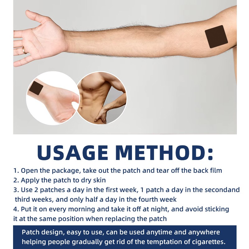 Quit Smoking Patch Manufacturer - Natural Ingredient Anti Smoke