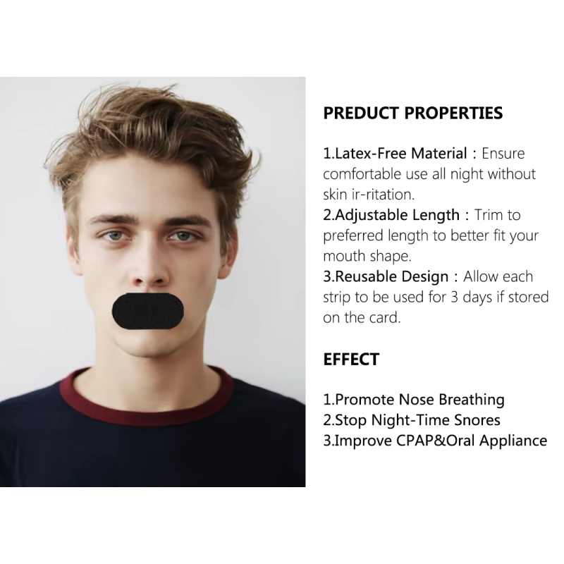 Closed Mouth Tape Supplier - Non-Woven Fabric Anti-Snoring