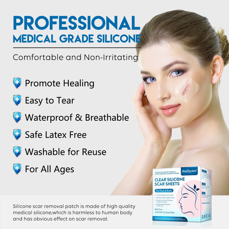 Medical Scar Sheets Manufacturer - Waterproof Hydrates Self-Adhesive