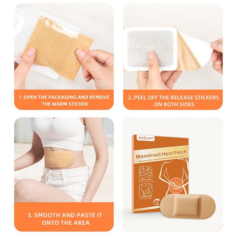 Menstrual Pain Patch Manufacturer - Self Heating Period Cramp