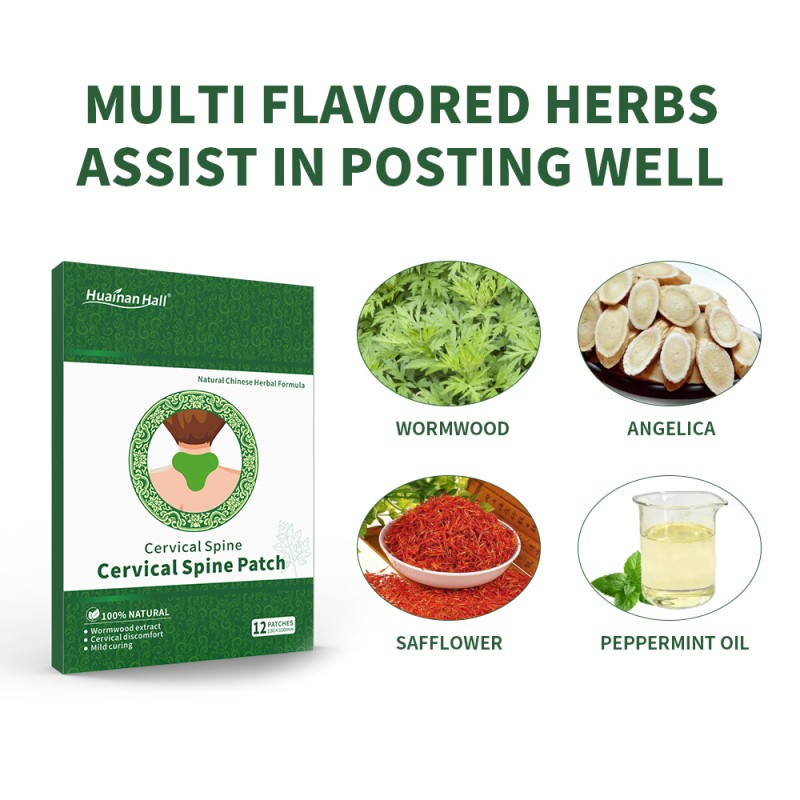 Cervical Pain Patch Factory - Wormwood Herbal Neck Relief