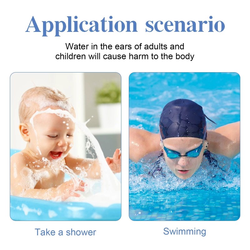 Waterproof Ear Stickers Manufacturer - Baby Bath Shampoo Protector