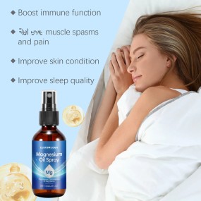 Magnesium Sleep Spray Manufacturer - Mineral Oil Vitamin E 60ml