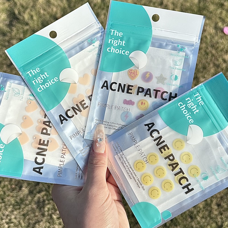 Skin Treatment Patch Factory - Custom Shaped Acne Absorption