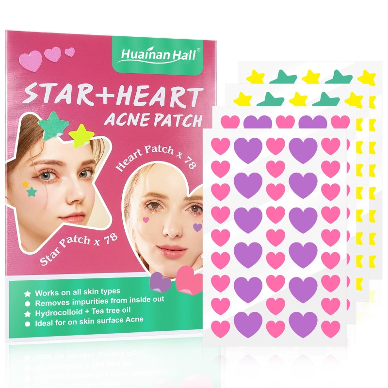 Tea Tree Acne Patch Manufacturer - Waterproof Heart Shape Spot