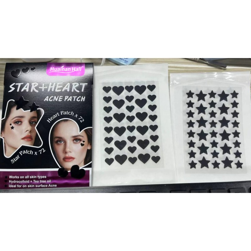 Tea Tree Acne Patch Manufacturer - Waterproof Heart Shape Spot