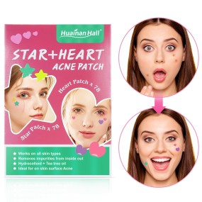 Tea Tree Acne Patch Manufacturer - Waterproof Heart Shape Spot