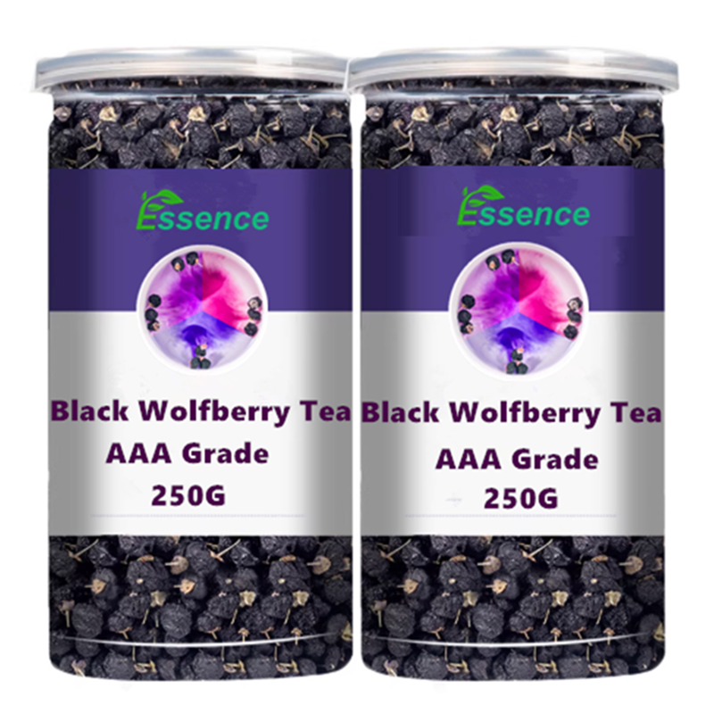 Black Wolfberry Tea Factory - Wild Dried Chinese Berries