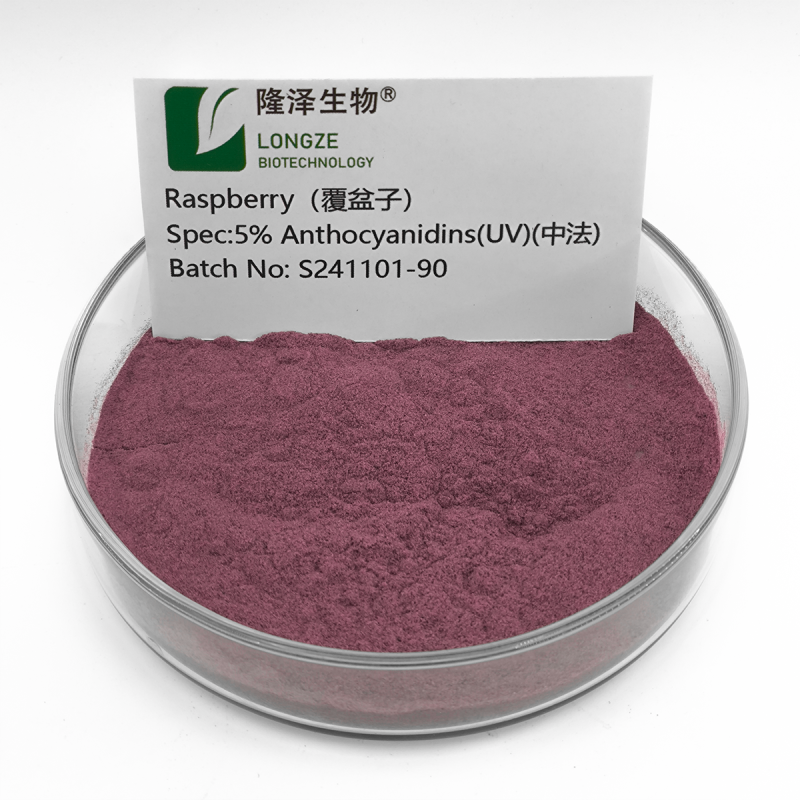 Raspberry Extract Supplier - 5%-10% Anthocyanidin Fruit