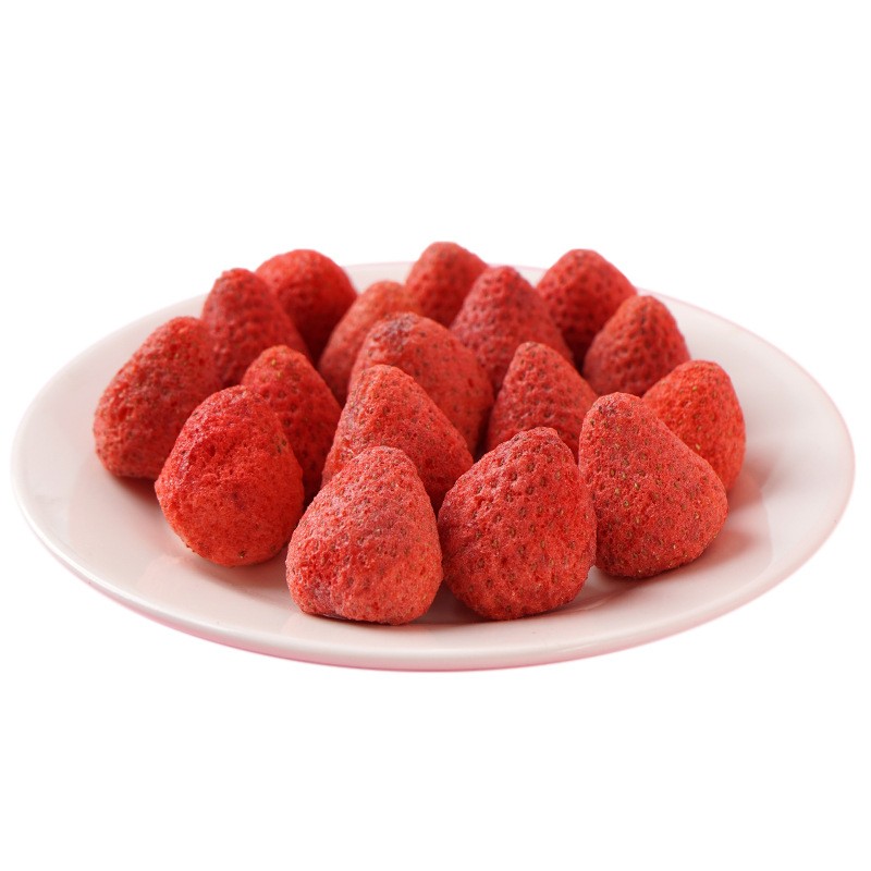 Strawberry Crisps Manufacturer - 40g Freeze-dried Fruit Snacks