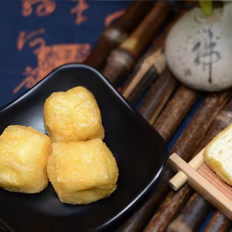 Fried Tofu Puffs Manufacturer - Top Grade Soybean Curd
