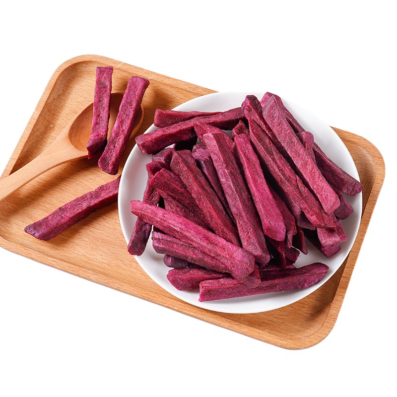 Purple Potato Sticks Manufacturer - 1kg Hard-fried Salty Taste