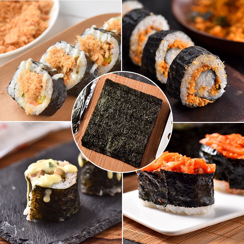 Seaweed Snacks Supplier - Golden Roasted Sushi Nori