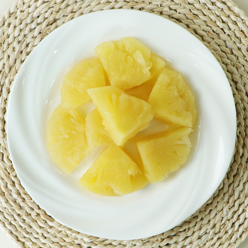 Pineapple Canned Factory - Natural Sugar Water Slice