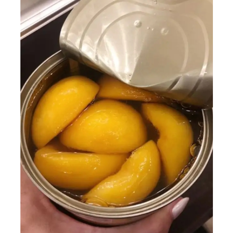 Canned Peach Supplier - Fresh Bulk Light Syrup Dice