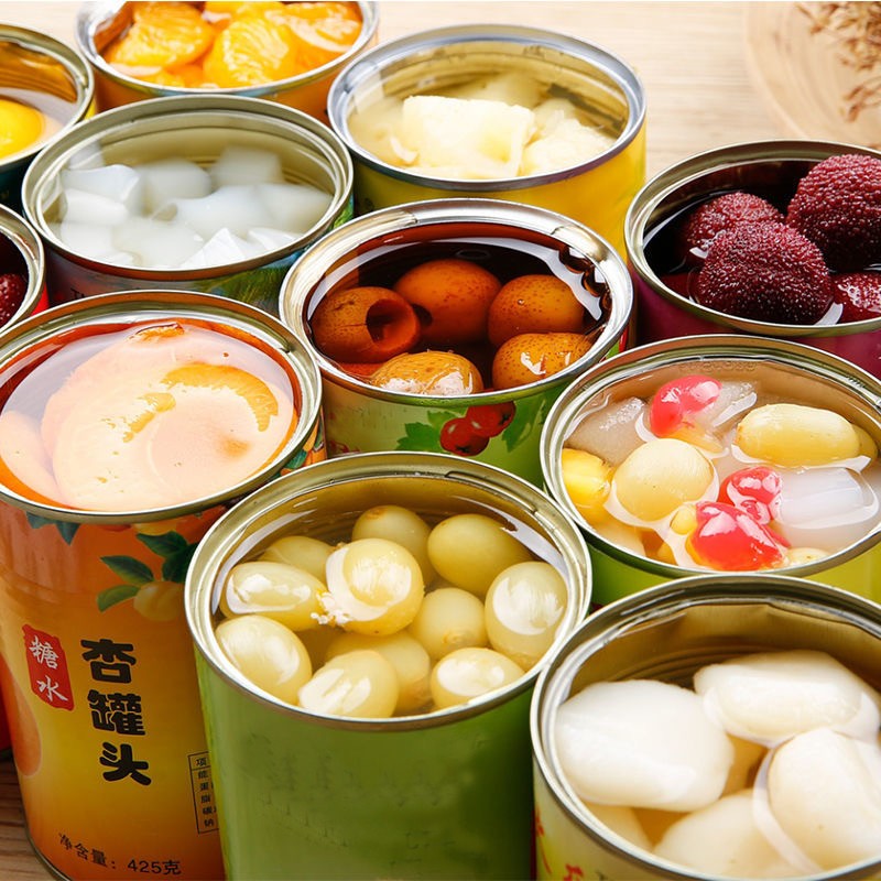 Canned Fruit Manufacturer - Yellow Peach Pineapple Mixed