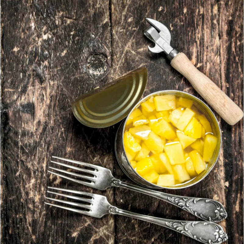 Canned Pineapple Factory - Slice Chunks Tidbits Syrup