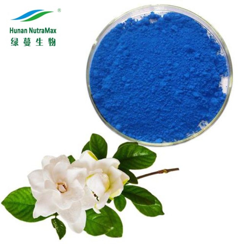 Gardenia Blue Powder Factory - Food Grade E30 E80 Extract