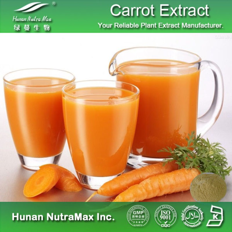 Carrot Extract Powder Supplier - 1%-98% Beta-carotene Food Grade
