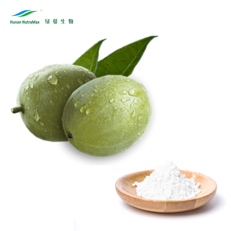 Monk Fruit Extract Powder Factory - Mogrosides 80% China Manufacturer