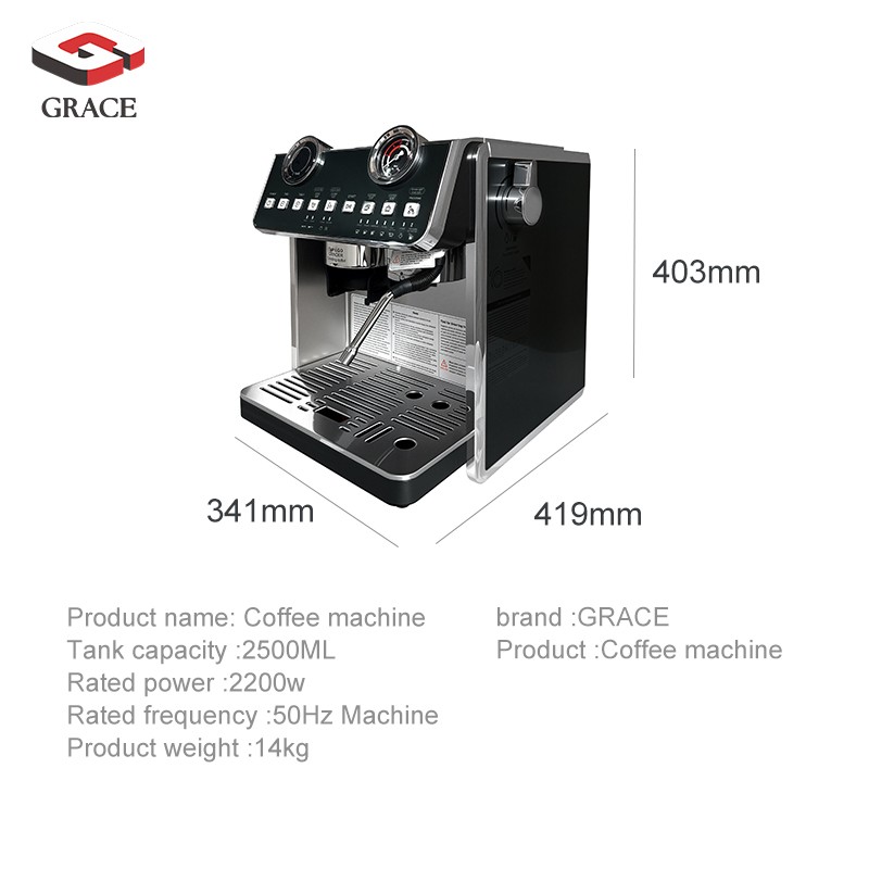 Espresso Machine Supplier - Professional 6L Semi-Automatic